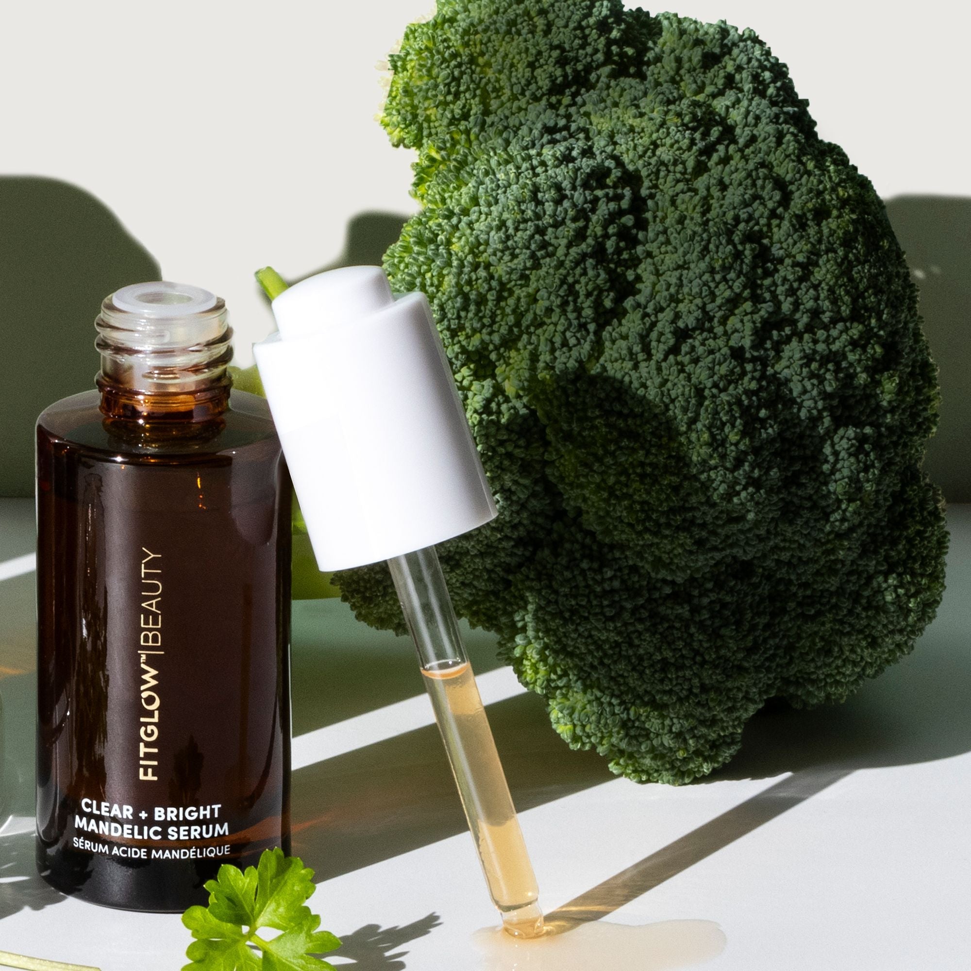 FitGlow Clear + Bright Mandelic Serum Drops