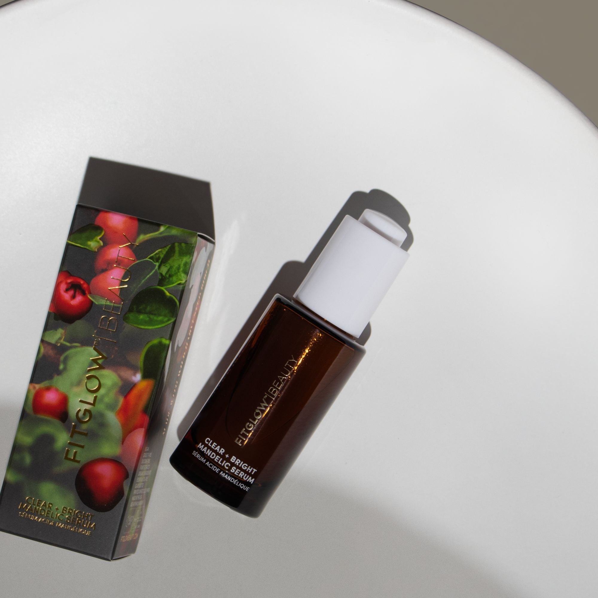 FitGlow Clear + Bright Mandelic Serum Drops