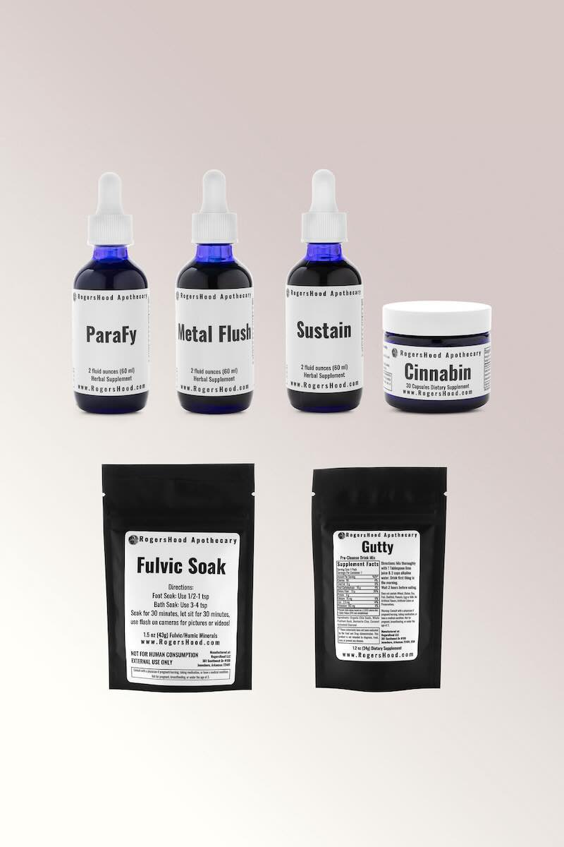 The Ultimate ParaFy Kit is the most comprehensive parasite cleanse solution for supporting your body’s natural detox and wellness journey.
It includes:
The ParaFy Kit, featuring three herbal tinctures and a binder
Gutty (3 packs) to clear the digestive system and prepare your body for the parasite cleanse
Fulvic Soak to assists in the gentle removal of toxins