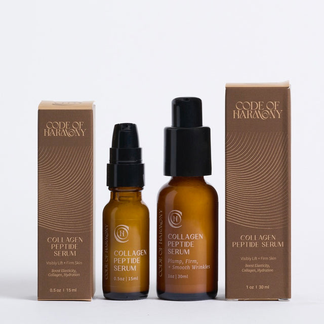 This milky, silky serum is made with three molecular weights of biomimetic Vegan CollaCalm Collagen Peptides, Hyaluronic Acid, Niacinamide, and Beta Glucan to deeply and visibly rejuvenate the skin's plumpness and bounce. If you are looking for a Retinol serum alternative to reduce the look of wrinkles, this formula will do exactly that, leaving aging skin with a youthful looking and softened appearance. This formula is gentle enough for all skin types looking to achieve a youthful, glowing complexion! That