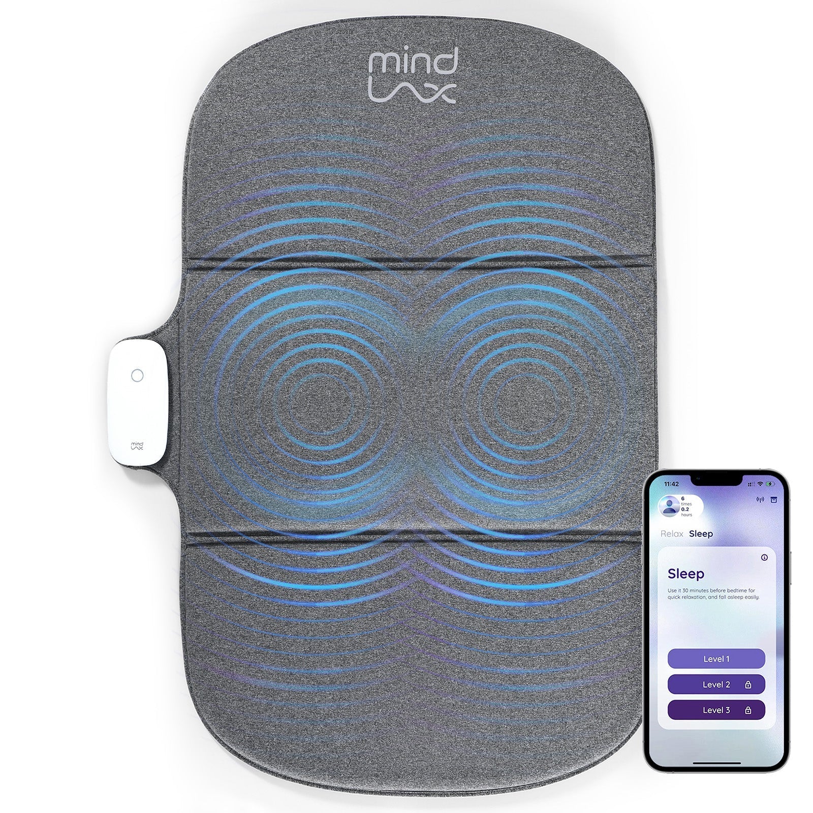 MindLax sleep mat for natural, drug-free sleep and nervous system support for healthier skin and inside-out beauty.