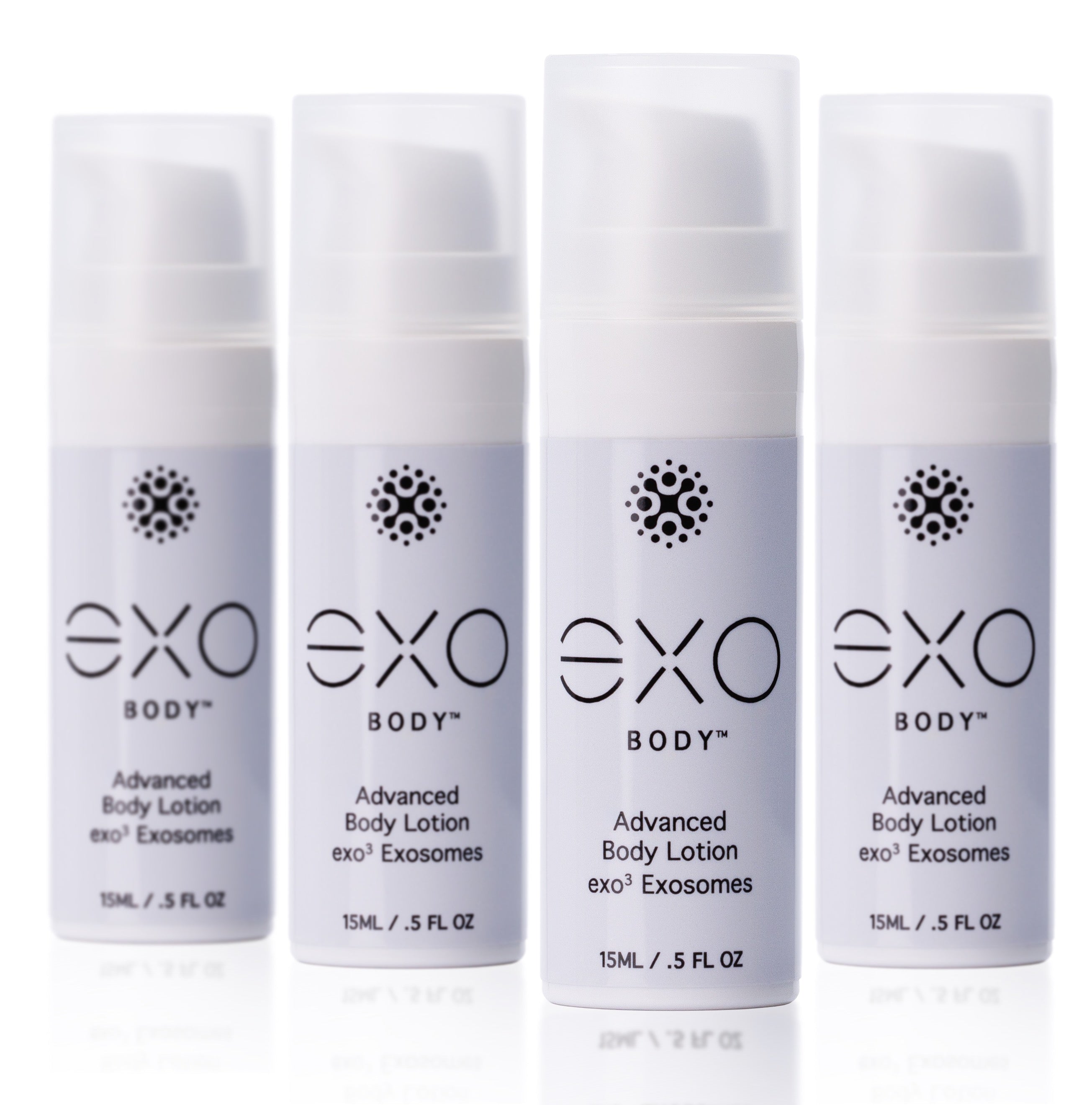 Exoceuticals BODY™ - Advanced Body Lotion - Travel Size, 4 bottles - 15ML / .5 fl oz (x4)