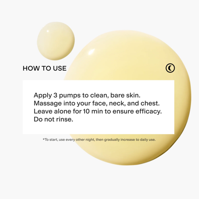 CLEARITY, aka "The Blackhead Dissolver," lives up to its nickname by unclogging pores and dissolving blackheads. This gentle yet potent mandelic acid serum blends vitamin C and a precise pH balance to remove dead skin cells and excess oil.
AHA mandelic acid serum with vitamin C
Stimulates collagen production
Formulated by The Acne Guru™
CLEARITY is an award-winning AHA mandelic acid serum with vitamin C & turmeric. It brightens the skin, unclogs pores, and stimulates new collagen production.