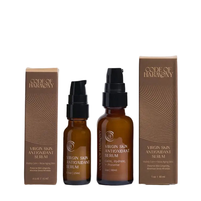 Virgin Skin is a multitasking, youth enhancing, botanical serum that leaves you and your skin feeling calm and hydrated. Hemp Stem Cells act as a Neuro-cosmetic, relieving stress in the skin and mind. Turmeric Stem Cells contain plant exosomes, giving skin a deeply penetrating dose of antioxidants. Carrots Stem Cells are skin-calming, microbiome supporting molecules that help soothe skin. Niacinamide, Centella Asiatica, Licorice, Green Tea, and more fill Virgin Skin with antioxidants to keep skin from aging