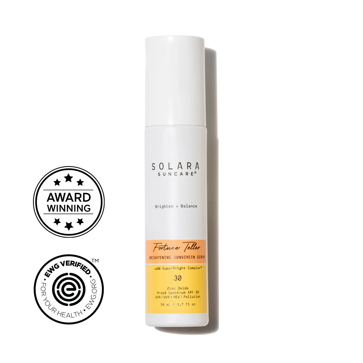 Solara Fortune Teller Sunscreen EWG Award Winner