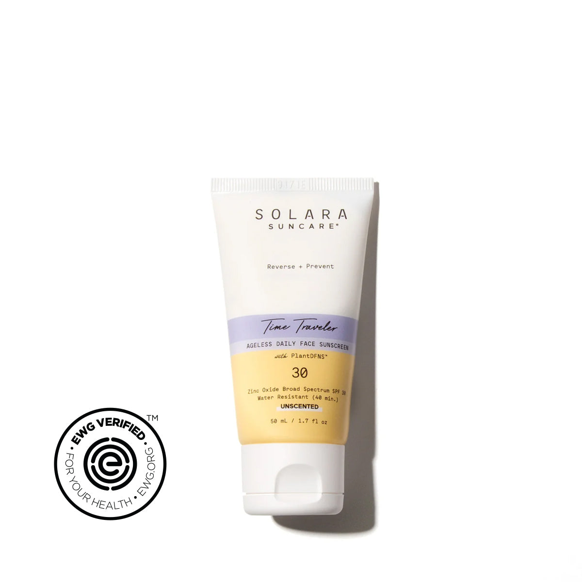 SOLARA TIME TRAVELER ACTIVE WEAR PEPTIDE FACE MOISTURIZER, SPF 30 (SPORT) EWG