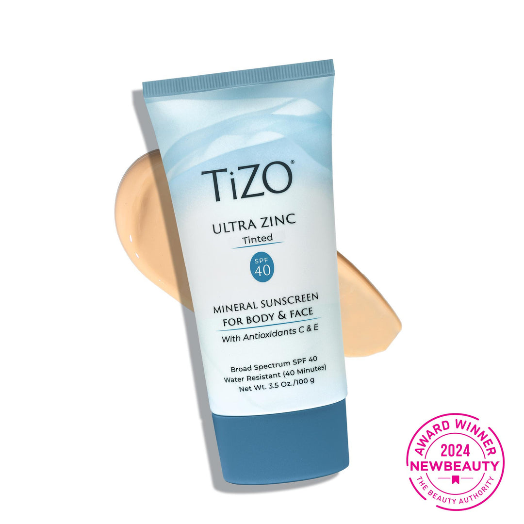 Tizo Ultra Zinc Tinted SPF 40 Mineral SPF Body and Face Antioxidants