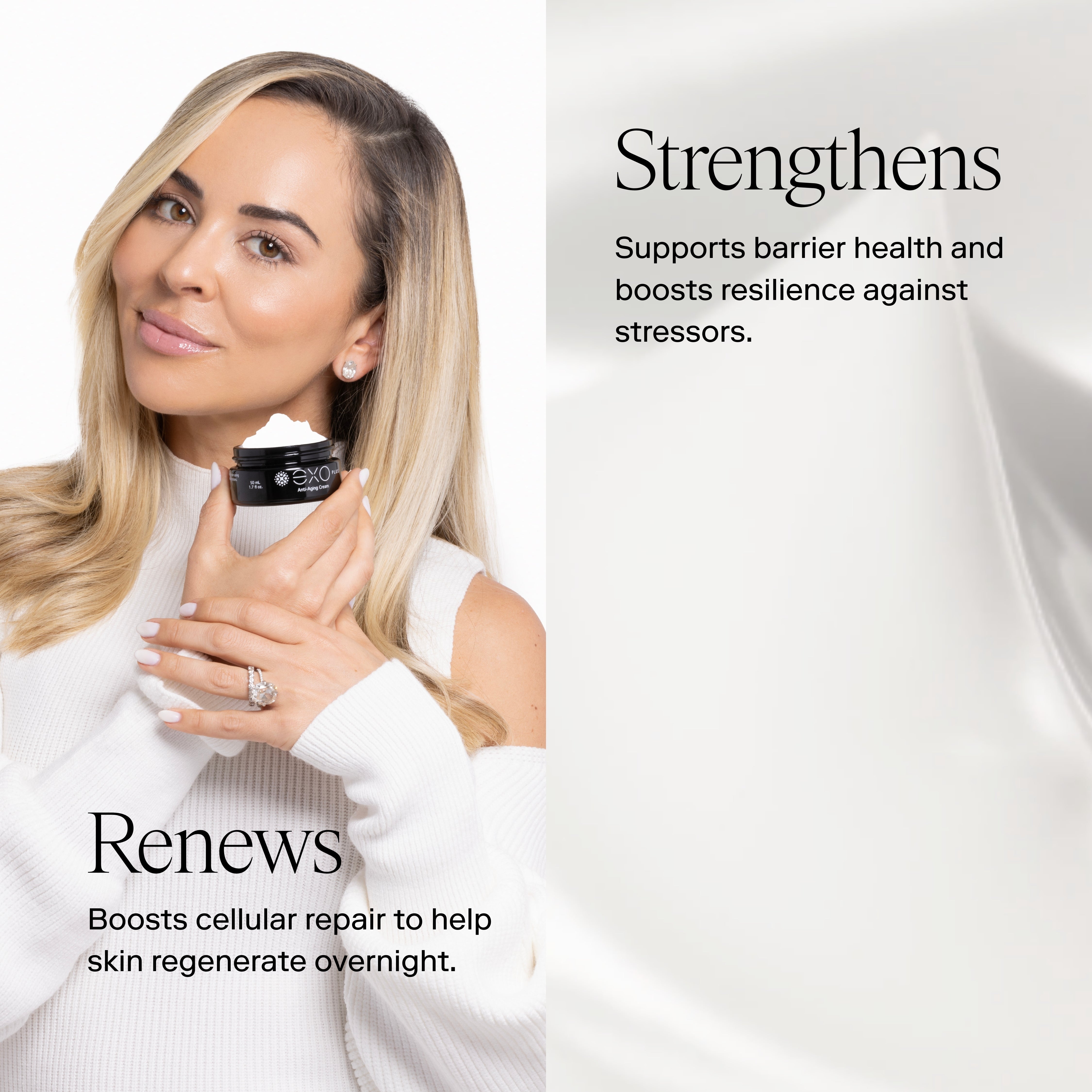 Exoceuticals PLUS® Anti-Aging Cream / eXo³ Exosomes®