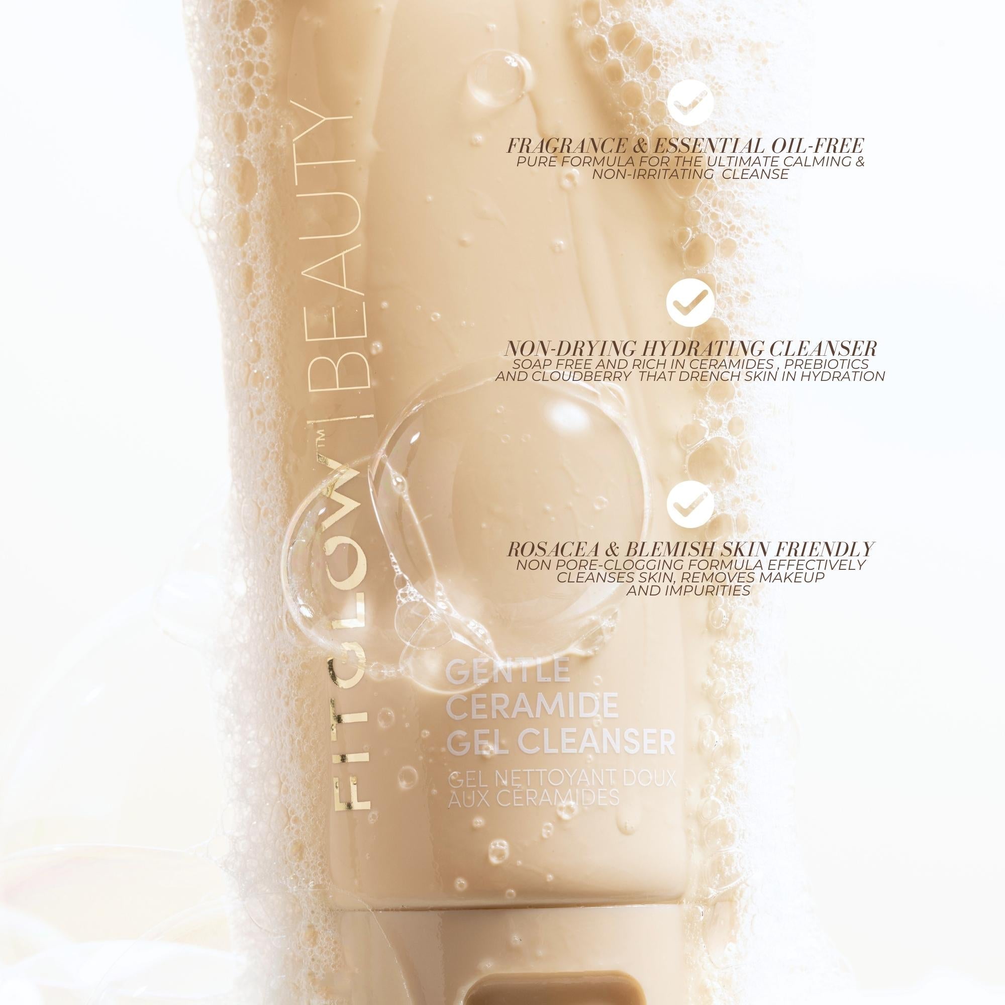 FitGlow Beauty Gentle Ceramide Gel Cleanser
