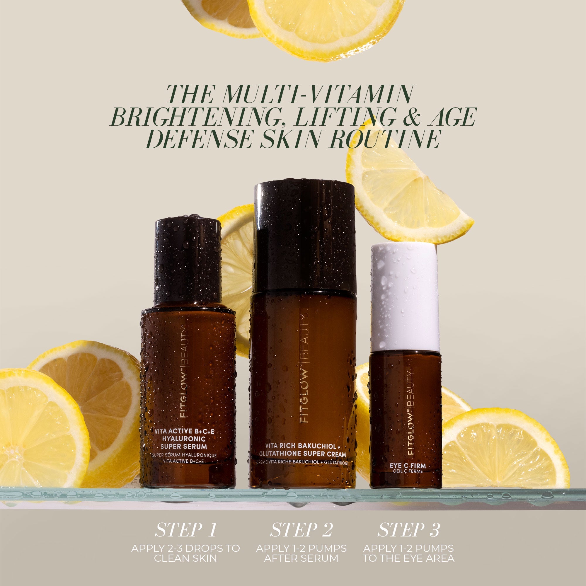 FitGlow Beauty Vita Active B+C+E Hyaluronic Super Serum